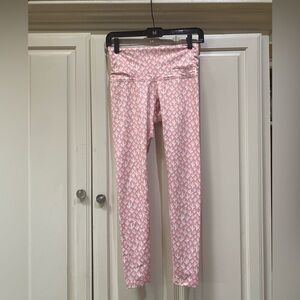 Dirty Blondes Pink Cactus Leggings